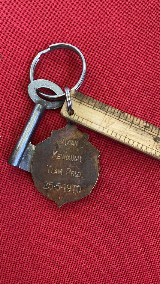 Manx Dance Festival Key Ring 1970