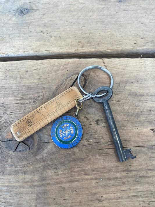 Bathgate Highland Games medal Key ring